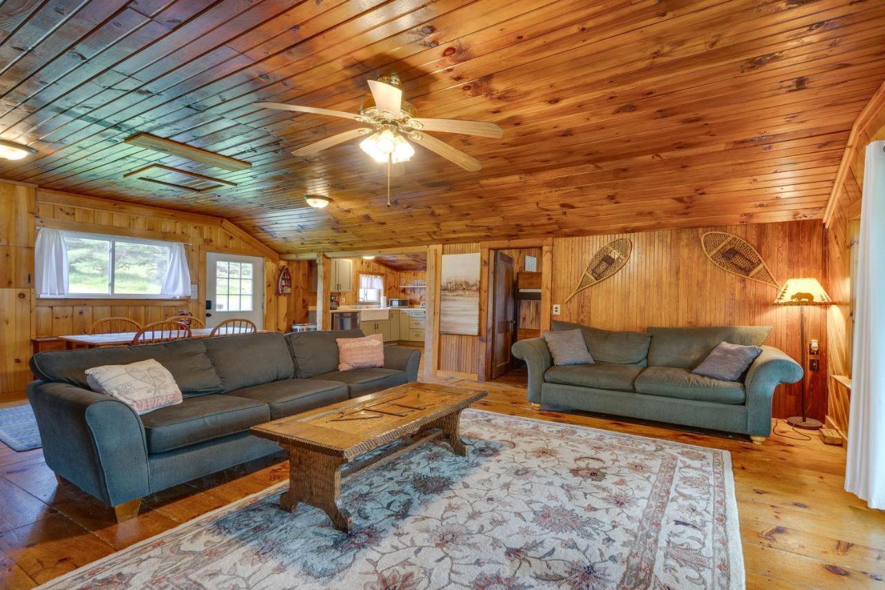Rustic Cabin Retreat On Rangeley Lake! Exterior foto