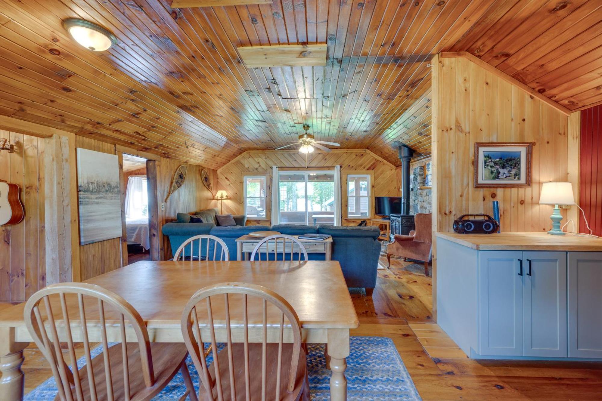 Rustic Cabin Retreat On Rangeley Lake! Exterior foto