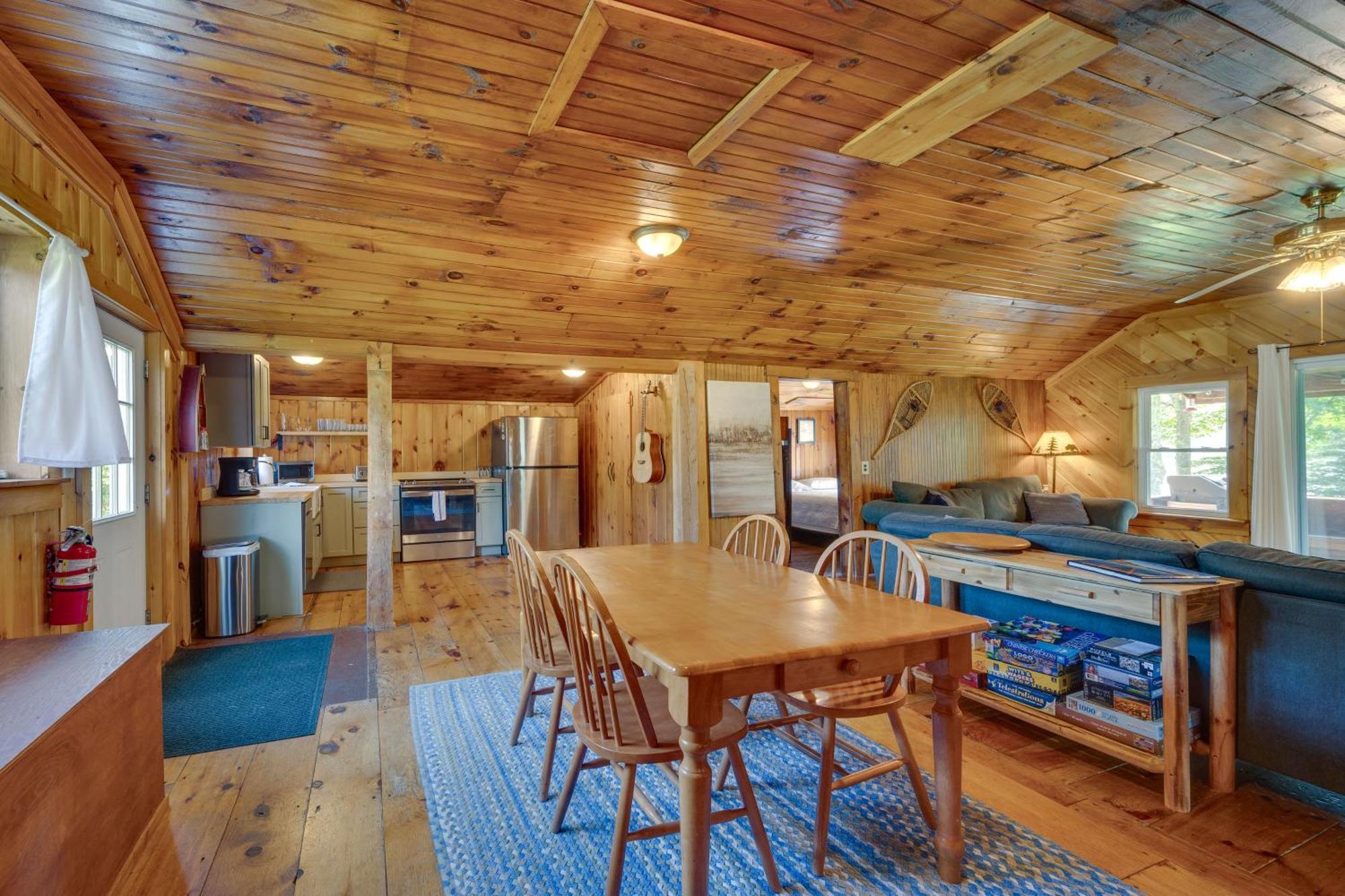 Rustic Cabin Retreat On Rangeley Lake! Exterior foto